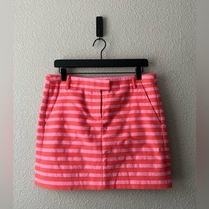 J Crew Striped Mini Skirt, size 6